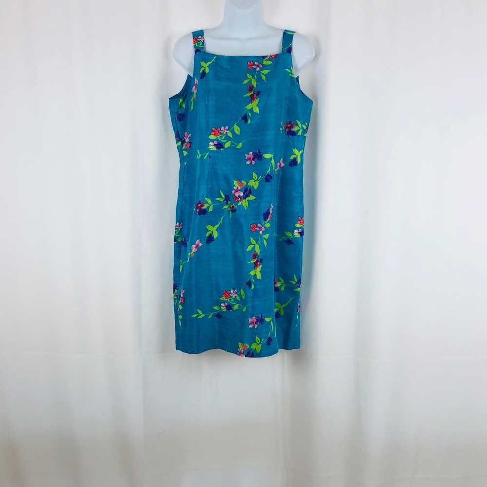 Emily Spencer Vintage Silk sheath dress 8P